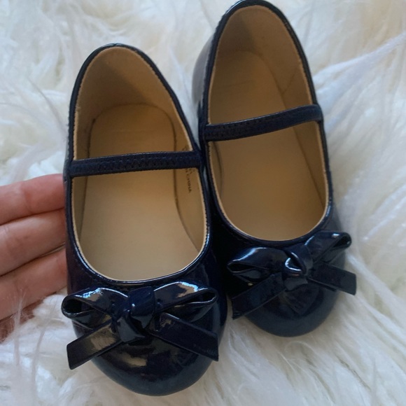 Janie and Jack Shoes New Janie Jack Baby Girl Patent Leather Navy
